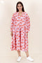 Slub Cotton DressIn Block Print